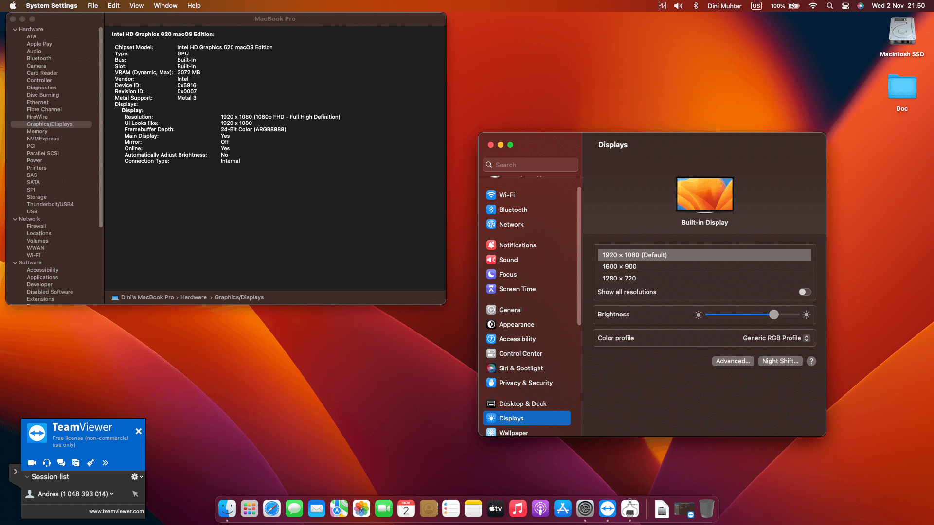 Dell XPS 13 9360 2nd [KabyLake R   Intel UHD 620 + I2C]   OpenCore 5